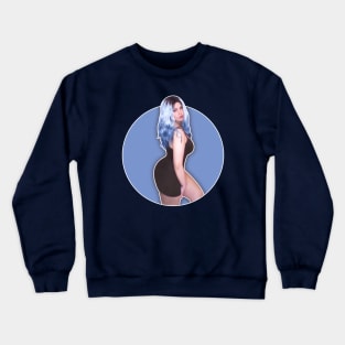 Blue hair ivetastic Crewneck Sweatshirt